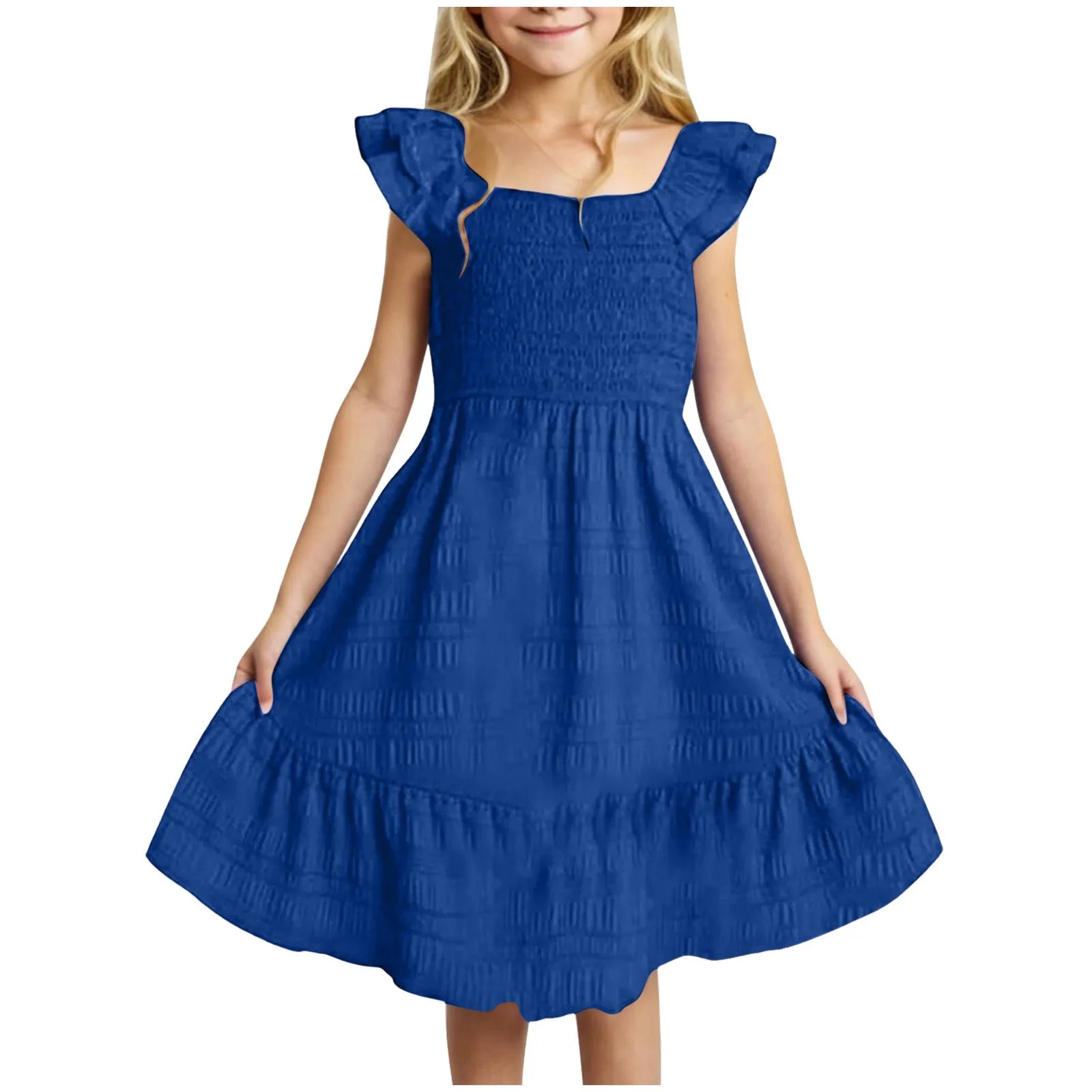 Girls Pleated Dress